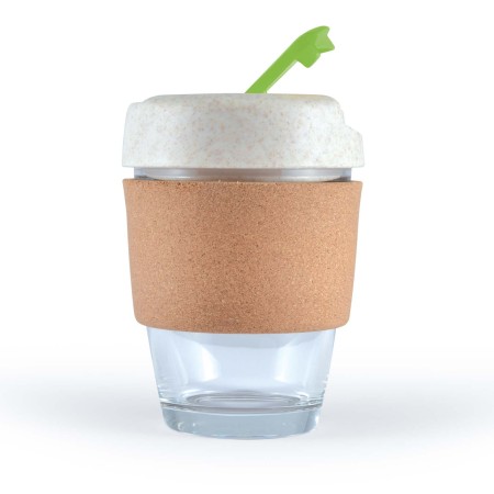 Vienna Eco Coffee Cup /  Cork Band Promotional Products